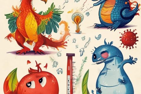 感冒、发烧、肚子疼等常见病的生病理由